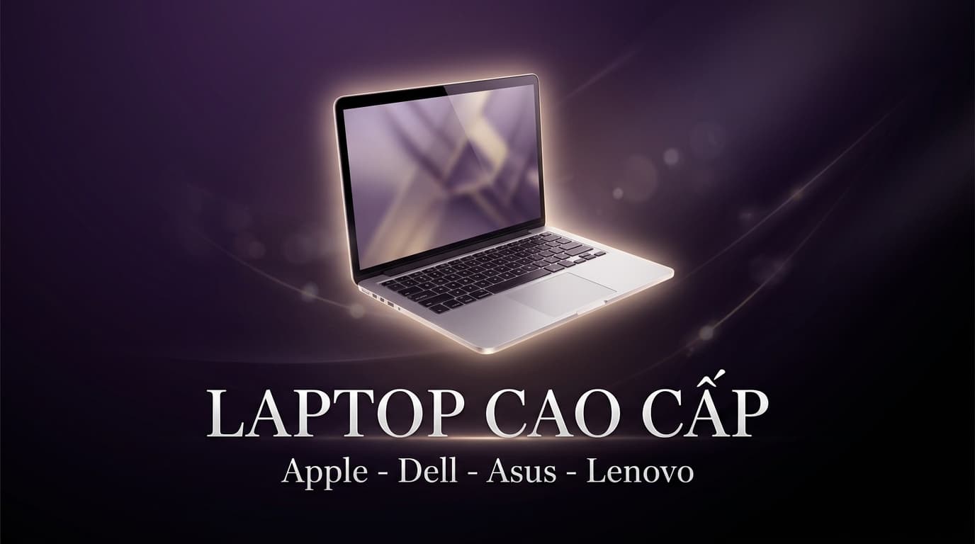 Laptop Cao Cấp - Apple Dell Asus Lenovo